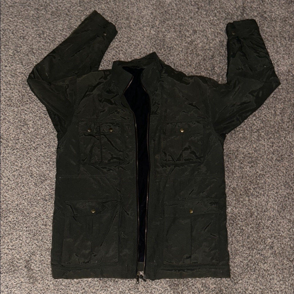 Nike Men's Dark Green Military Jacket for WILCRUZ